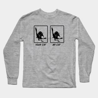 Your Rude Cat My Rude Cat Long Sleeve T-Shirt